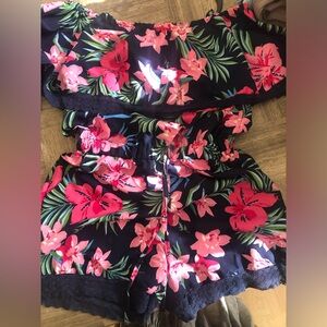 Floral romper